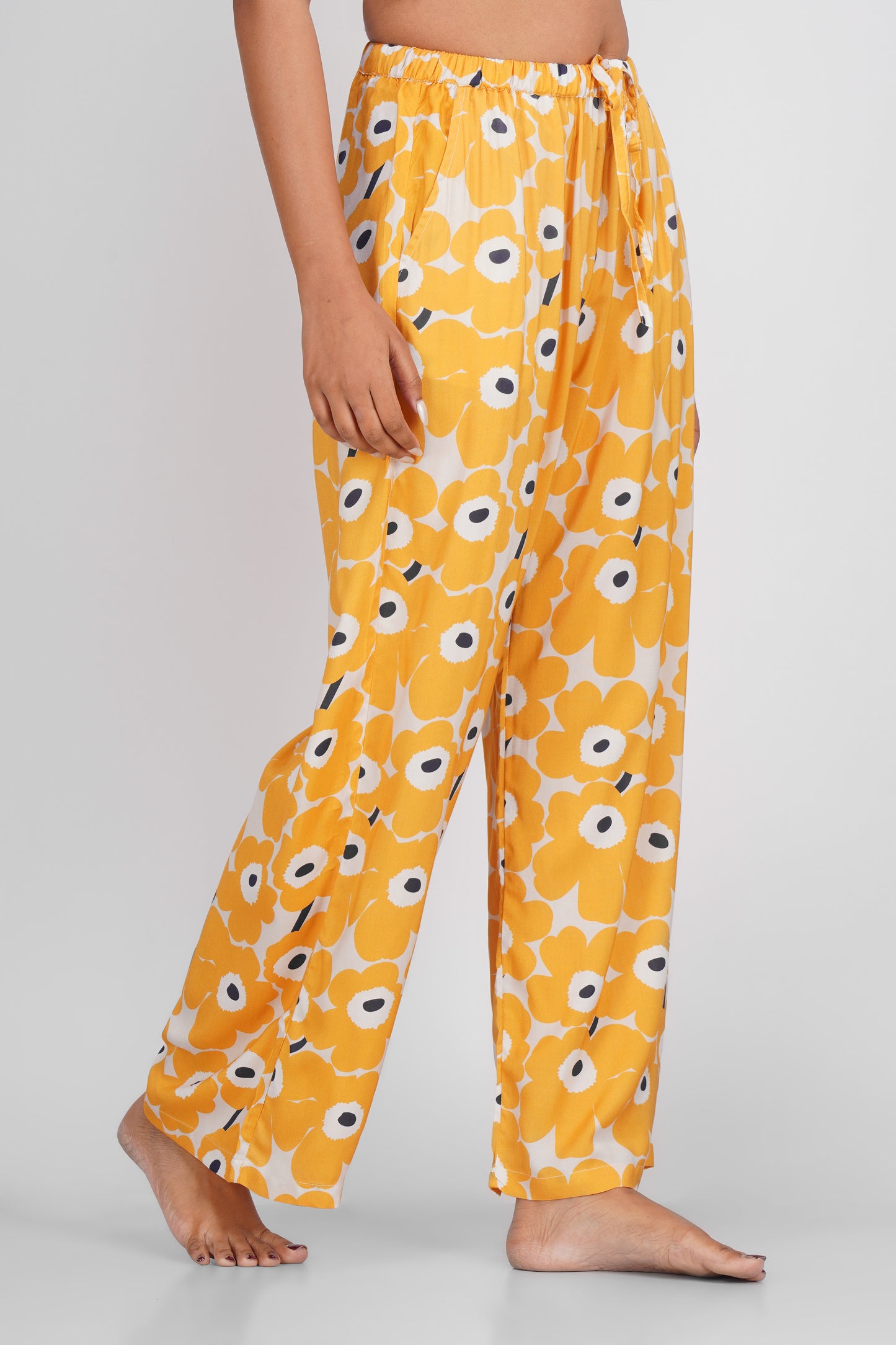 Floral Sunshine Viscose Pajamas