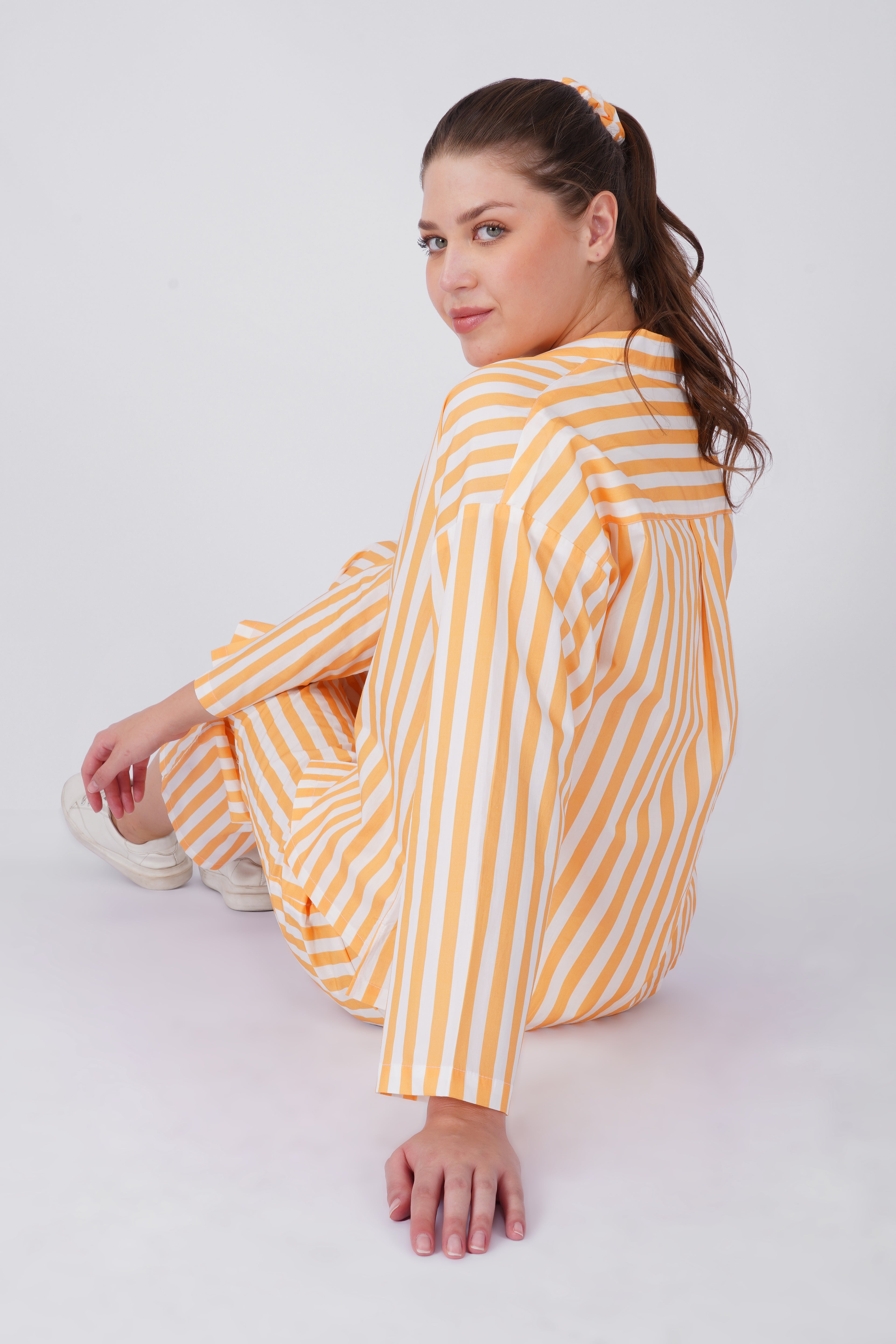 Sunbeam Stripe Pajama Set