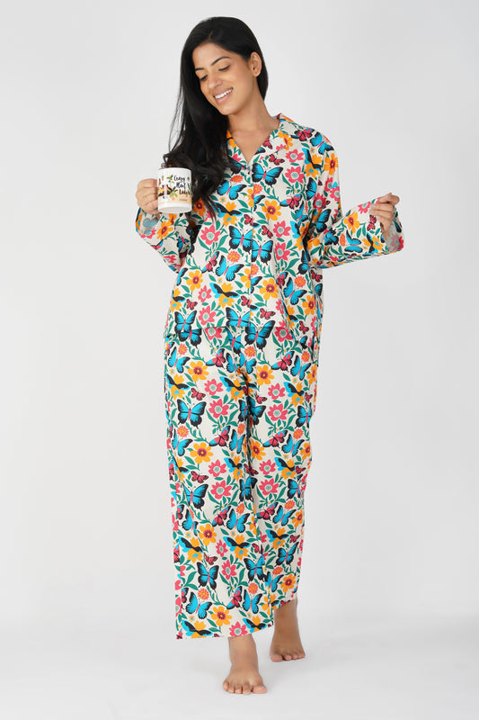 Butterfly Garden Gala Pajama Set