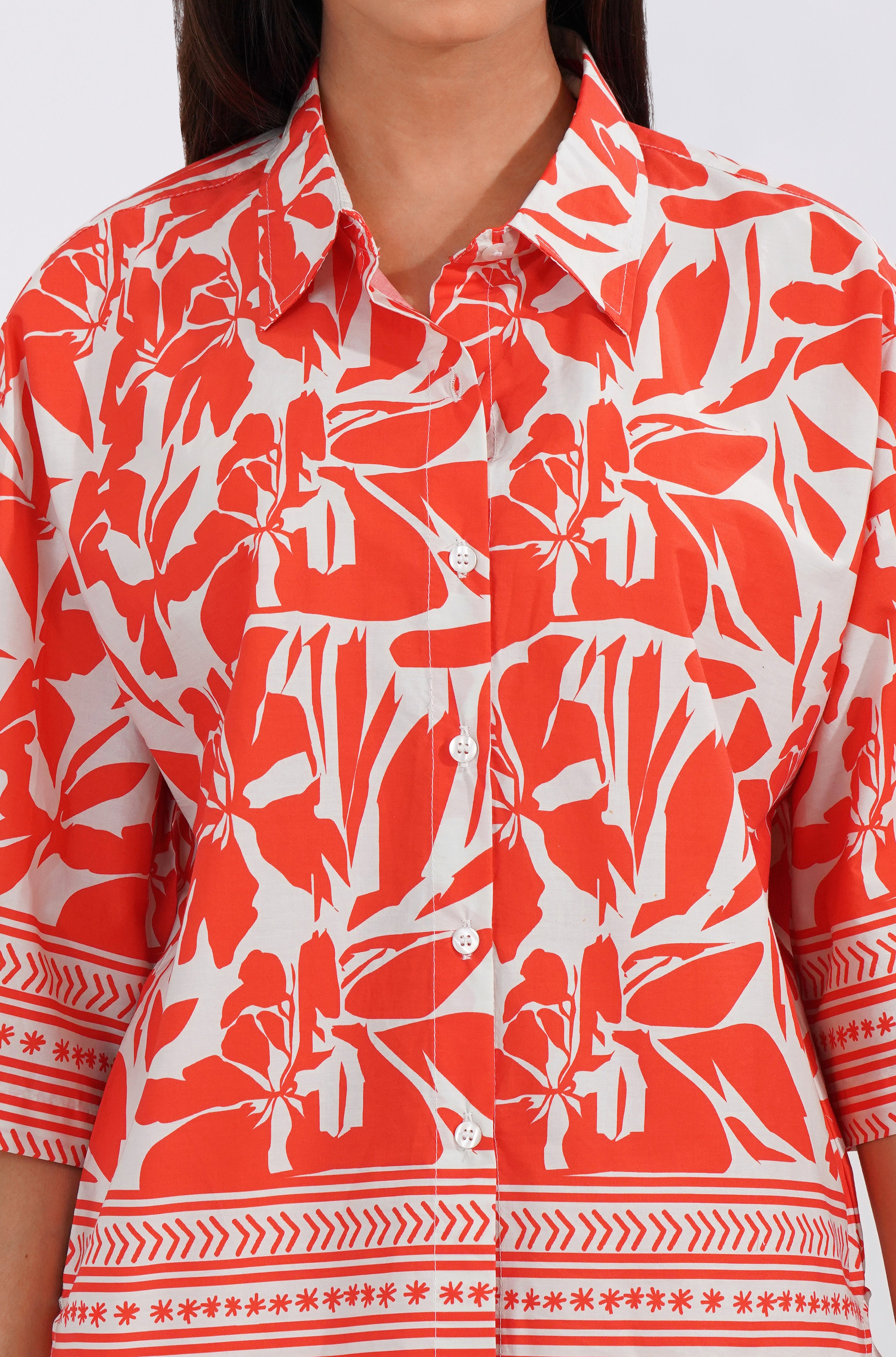 Orange Bloom Co-ord Set