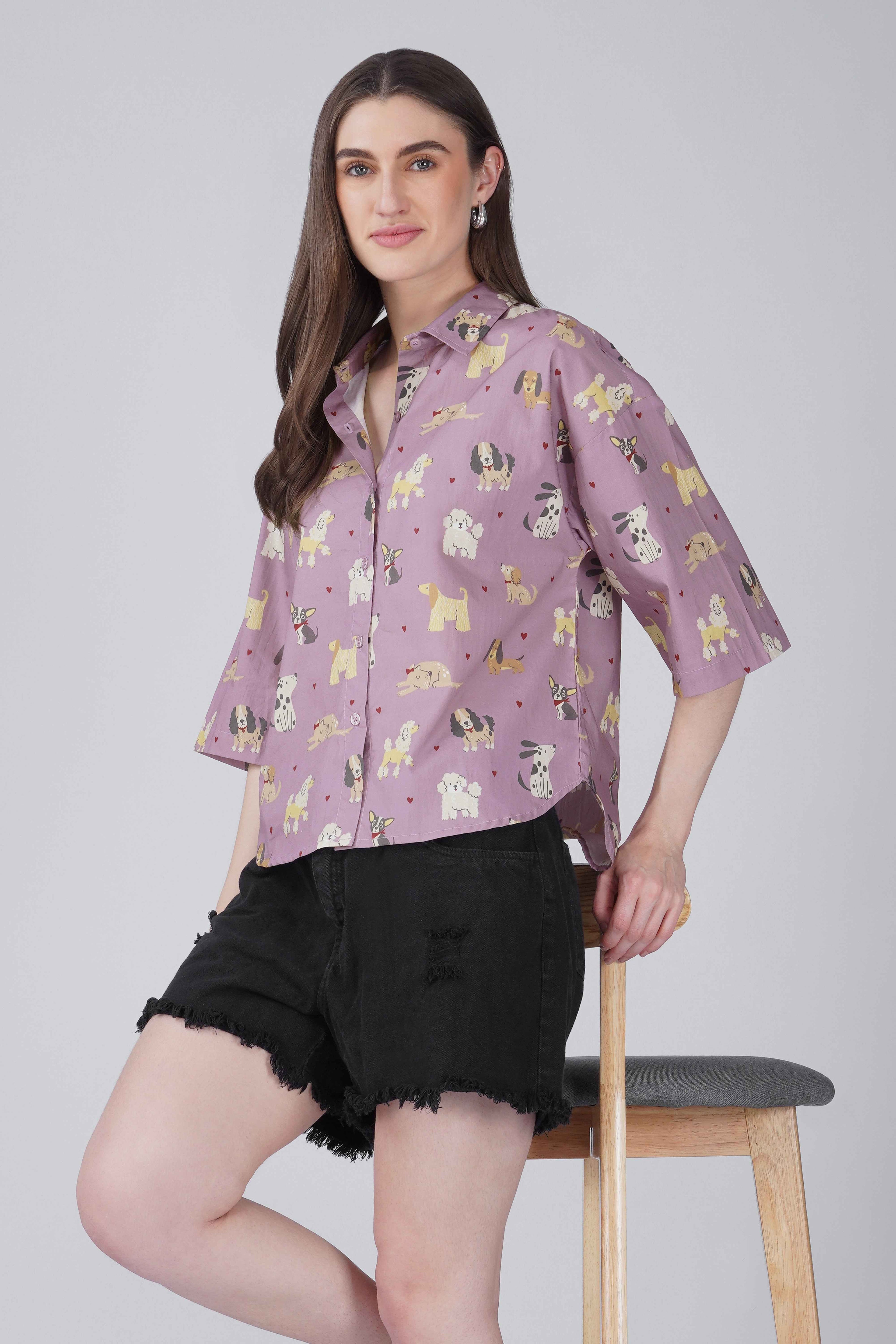 Purple Puppy Love Shirt