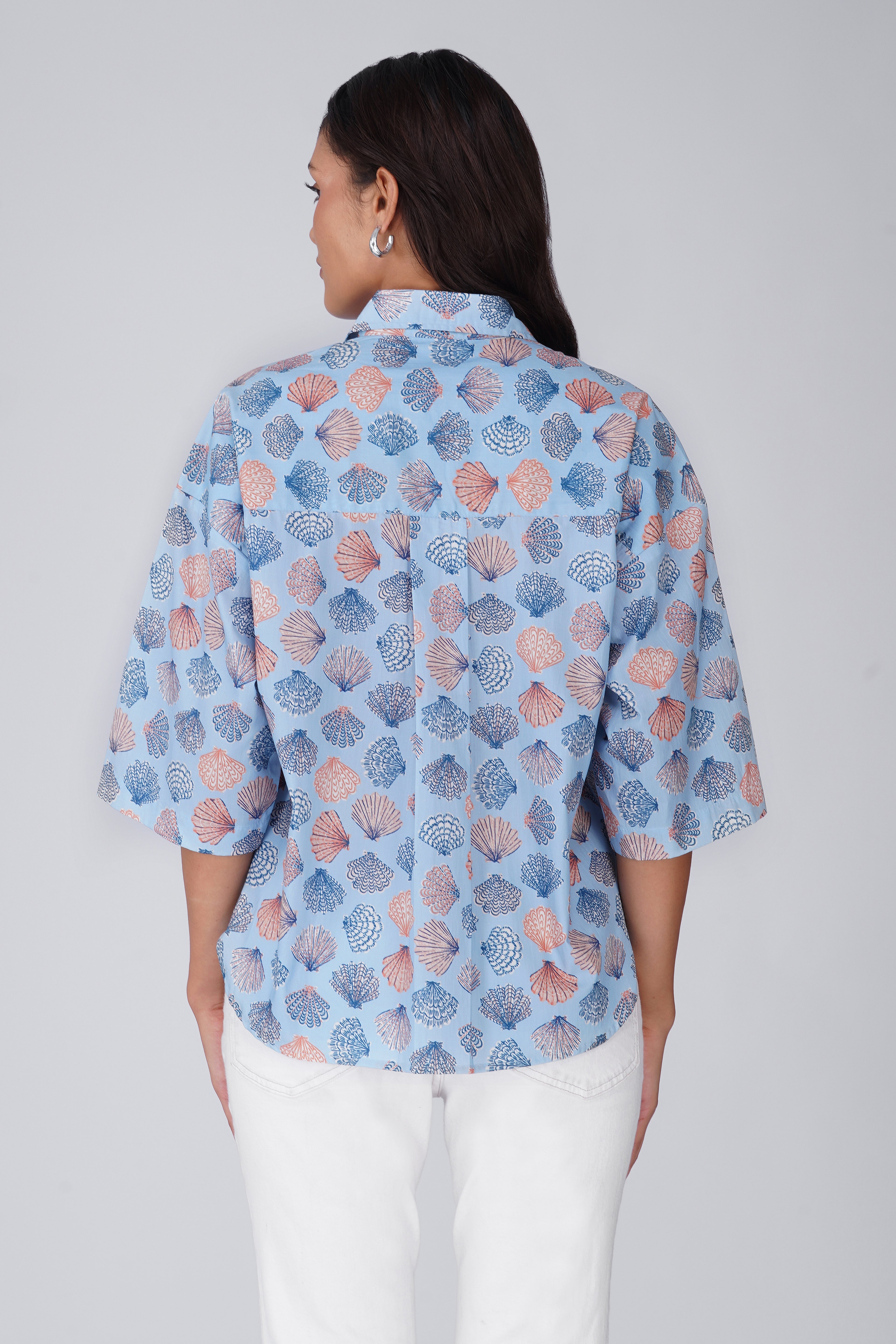 Sea Shell Printed Shirt