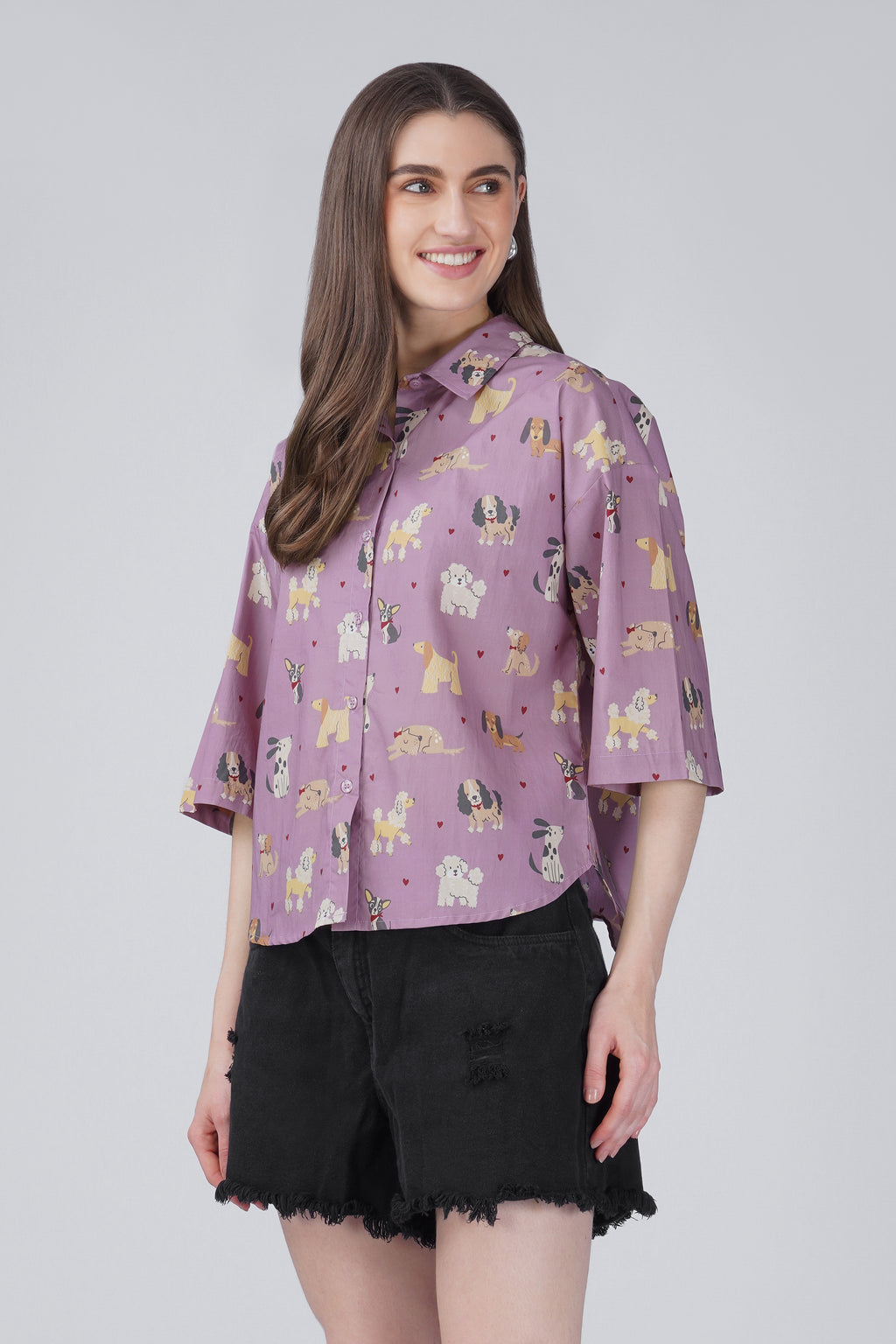 Purple Puppy Love Shirt
