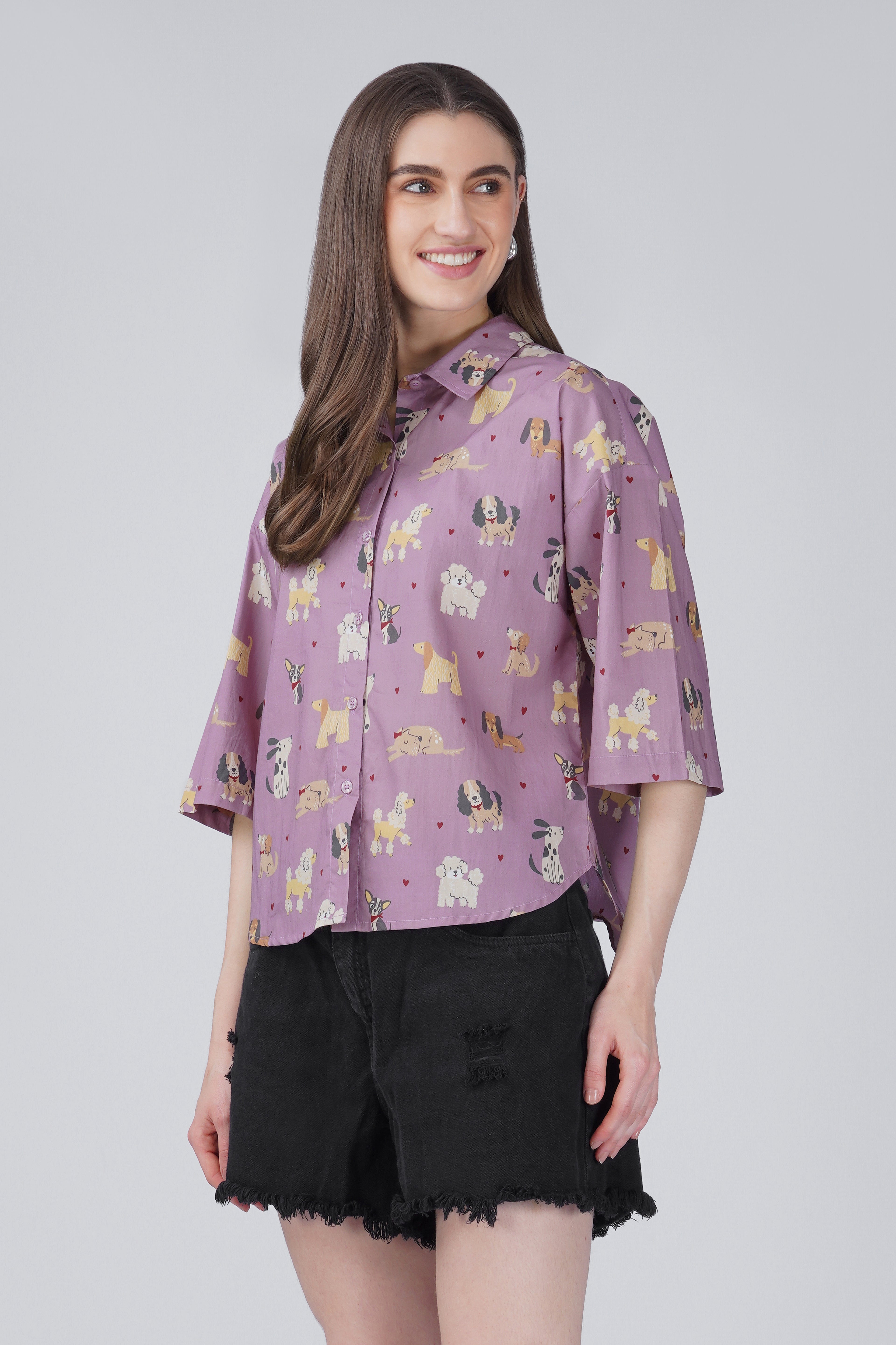 Purple Puppy Love Shirt