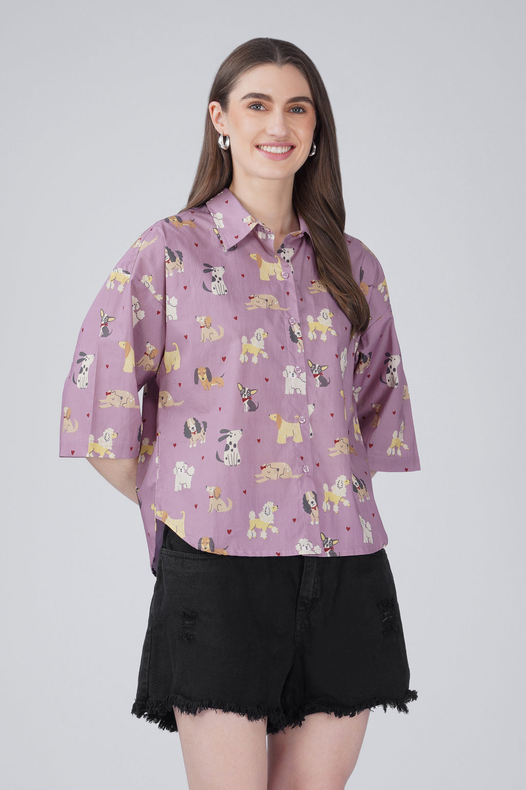 Purple Puppy Love Shirt