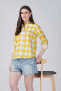 Yellow Harlequin Clssic Shirt
