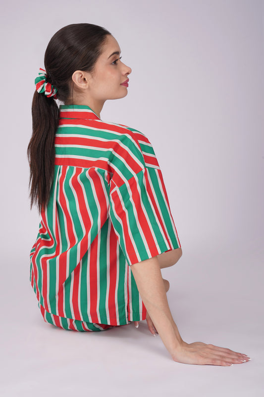 Christmas Bliss Stripe Set