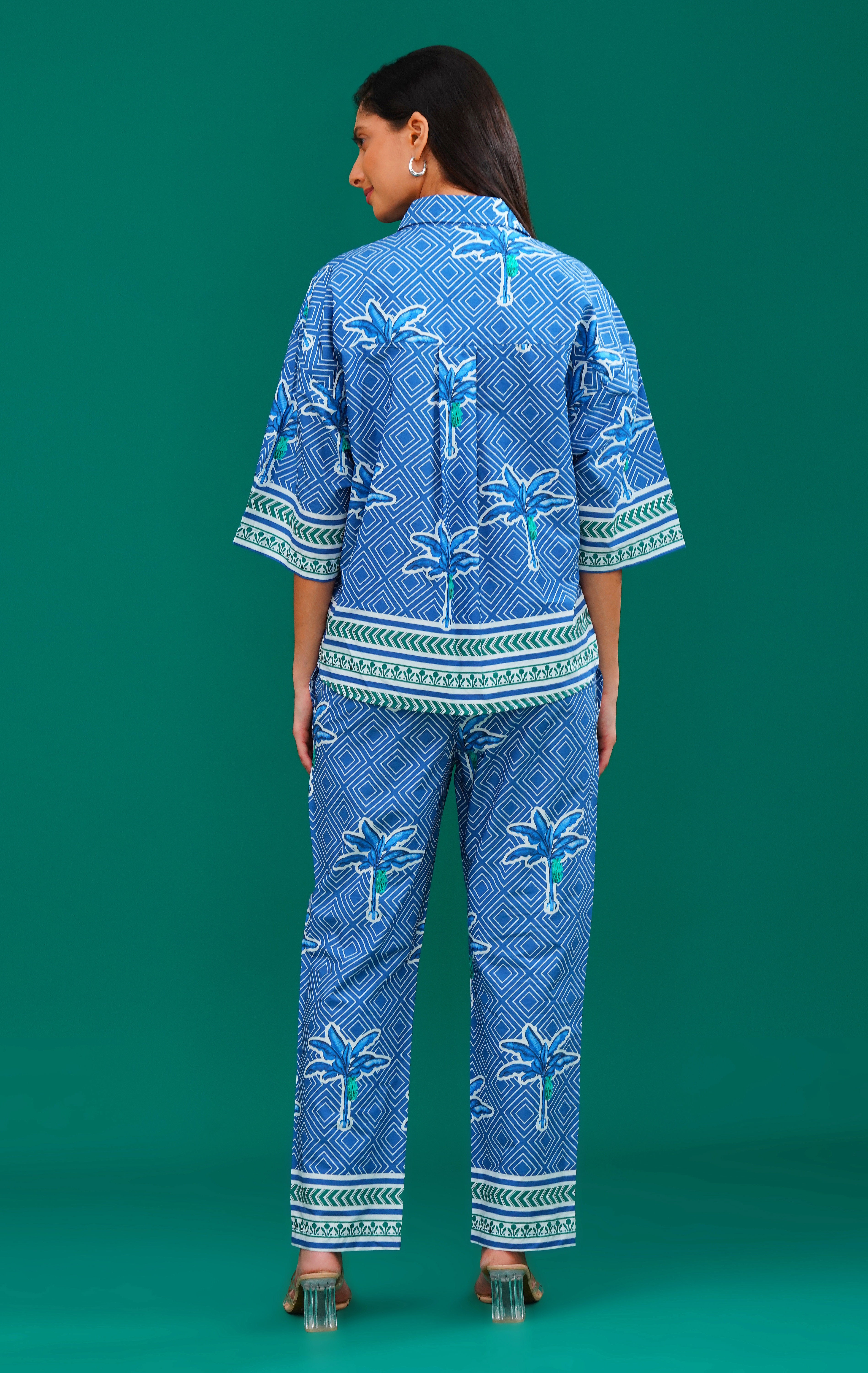 Blue Lagoon Co-ord Set