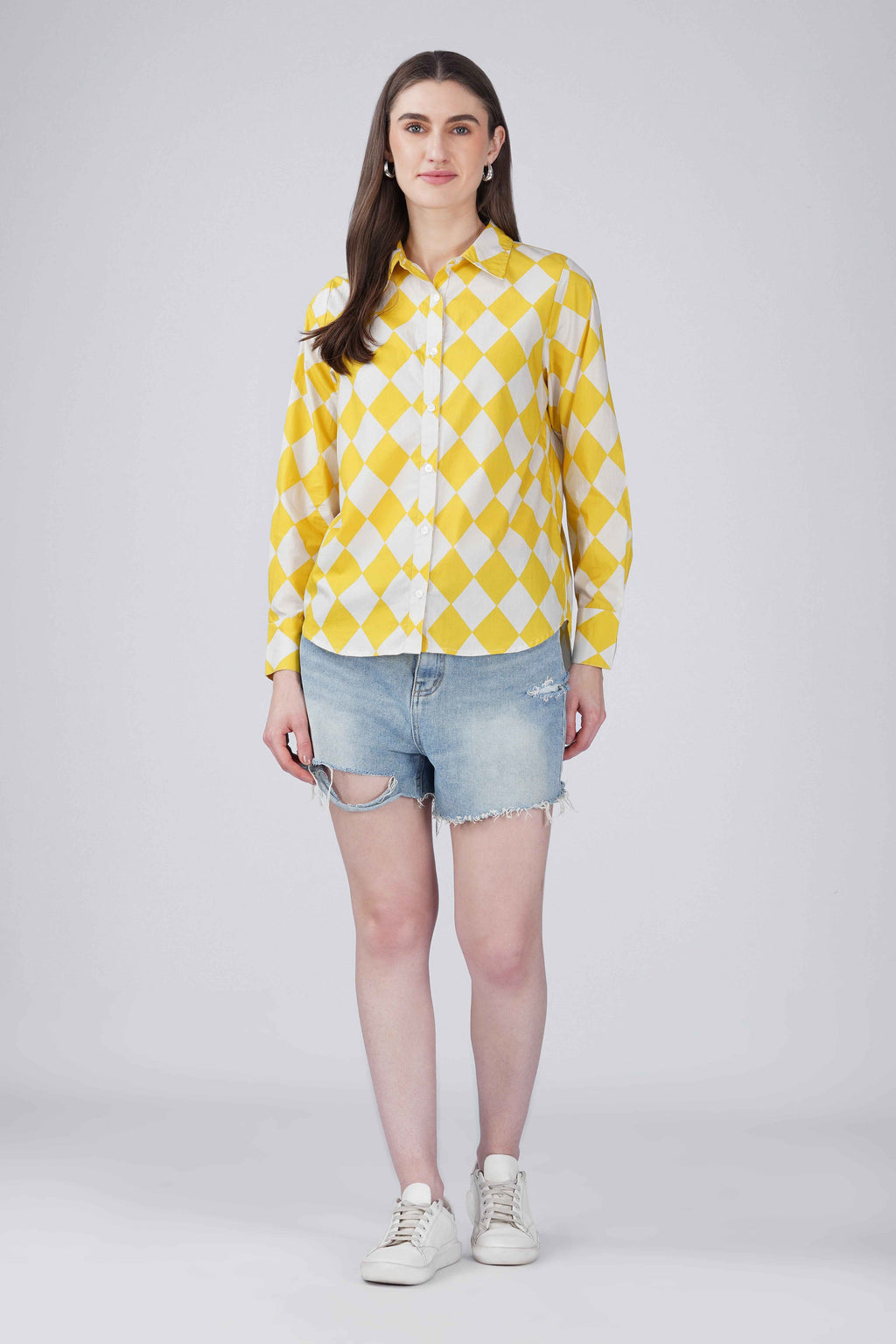 Yellow Harlequin Clssic Shirt