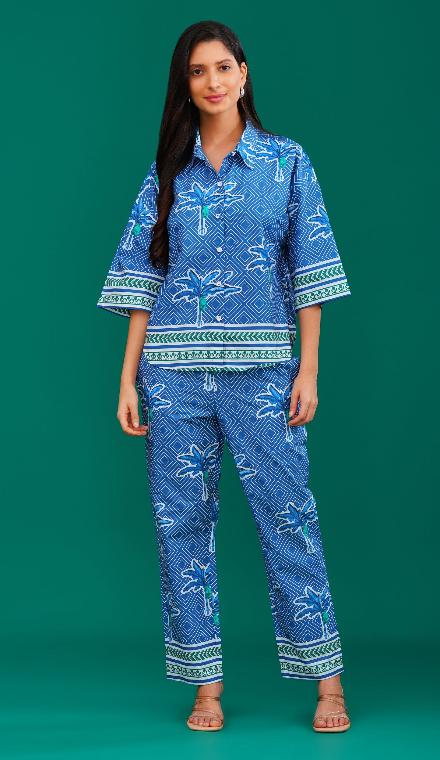 Blue Lagoon Co-ord Set