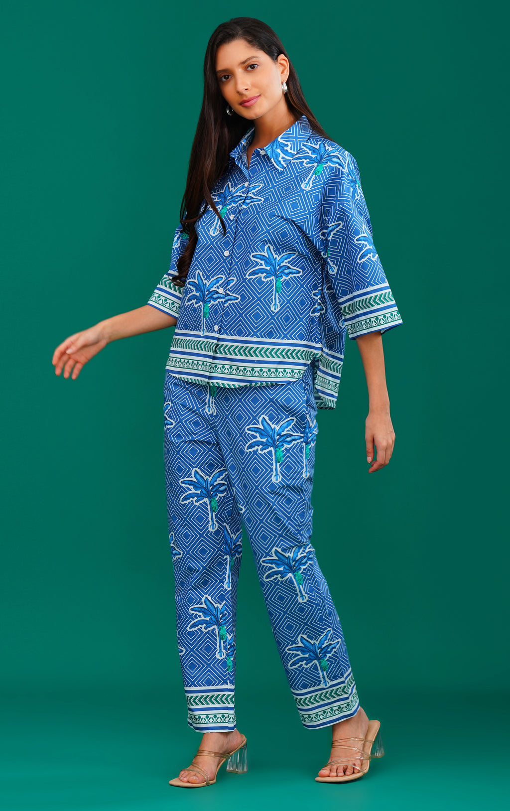 Blue Lagoon Co-ord Set