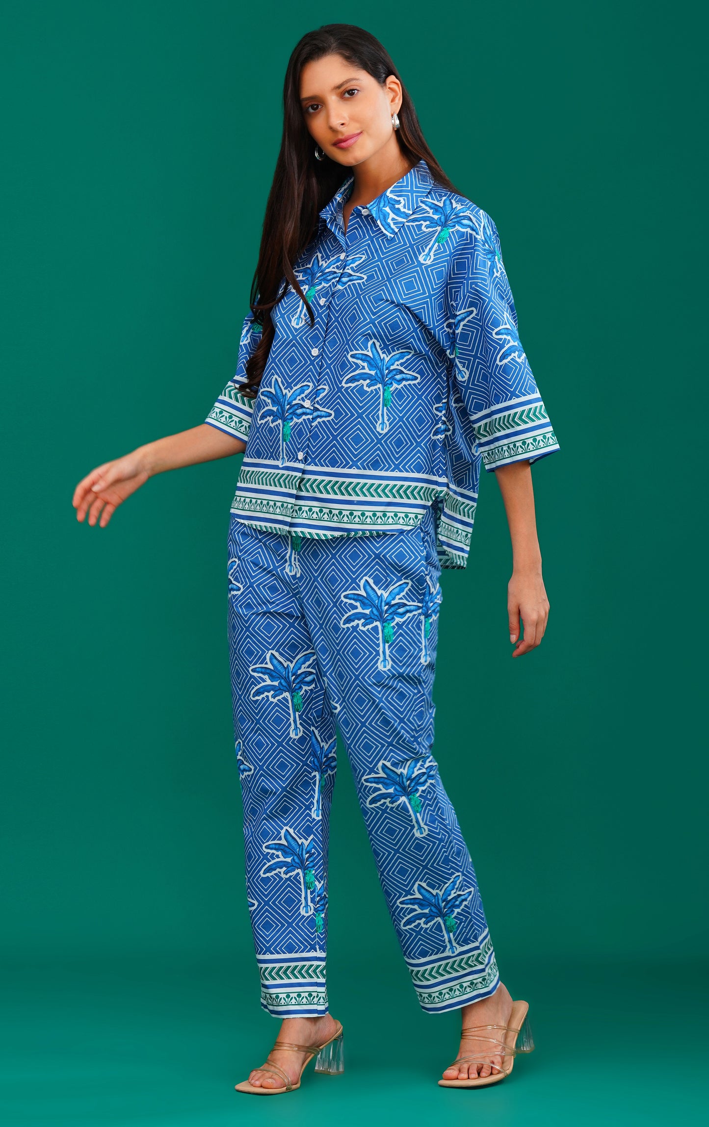 Blue Lagoon Co-ord Set