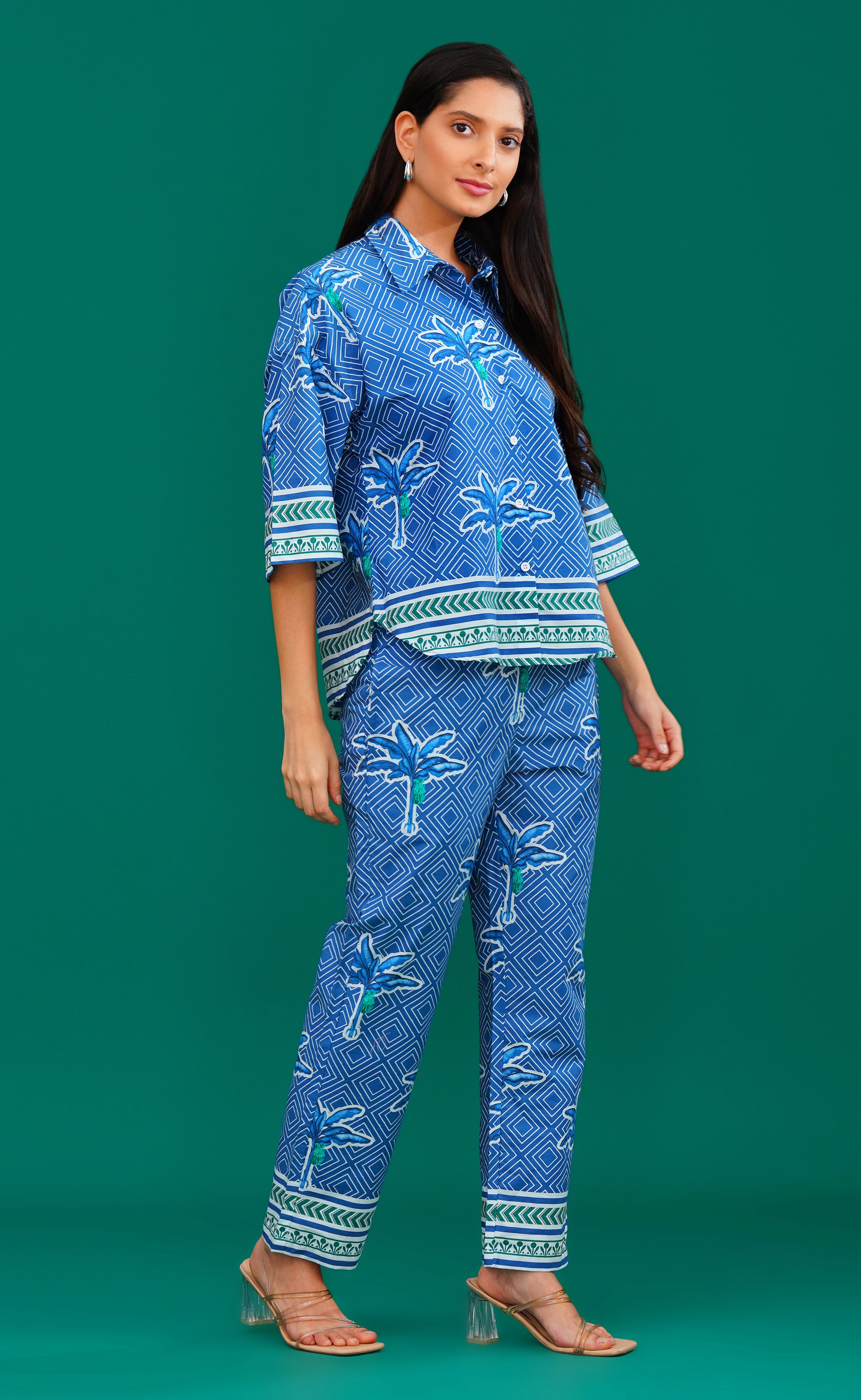 Blue Lagoon Co-ord Set