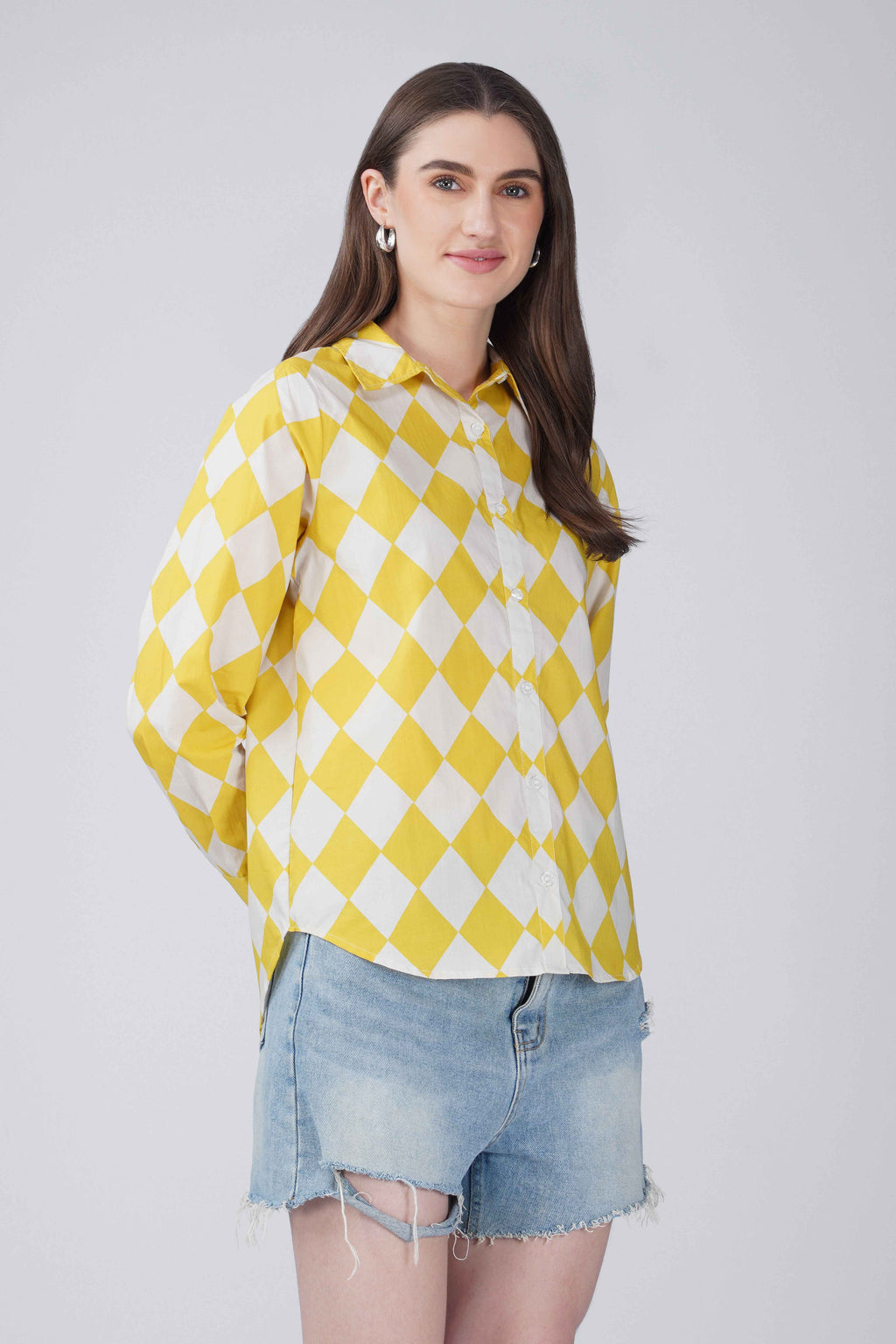 Yellow Harlequin Clssic Shirt