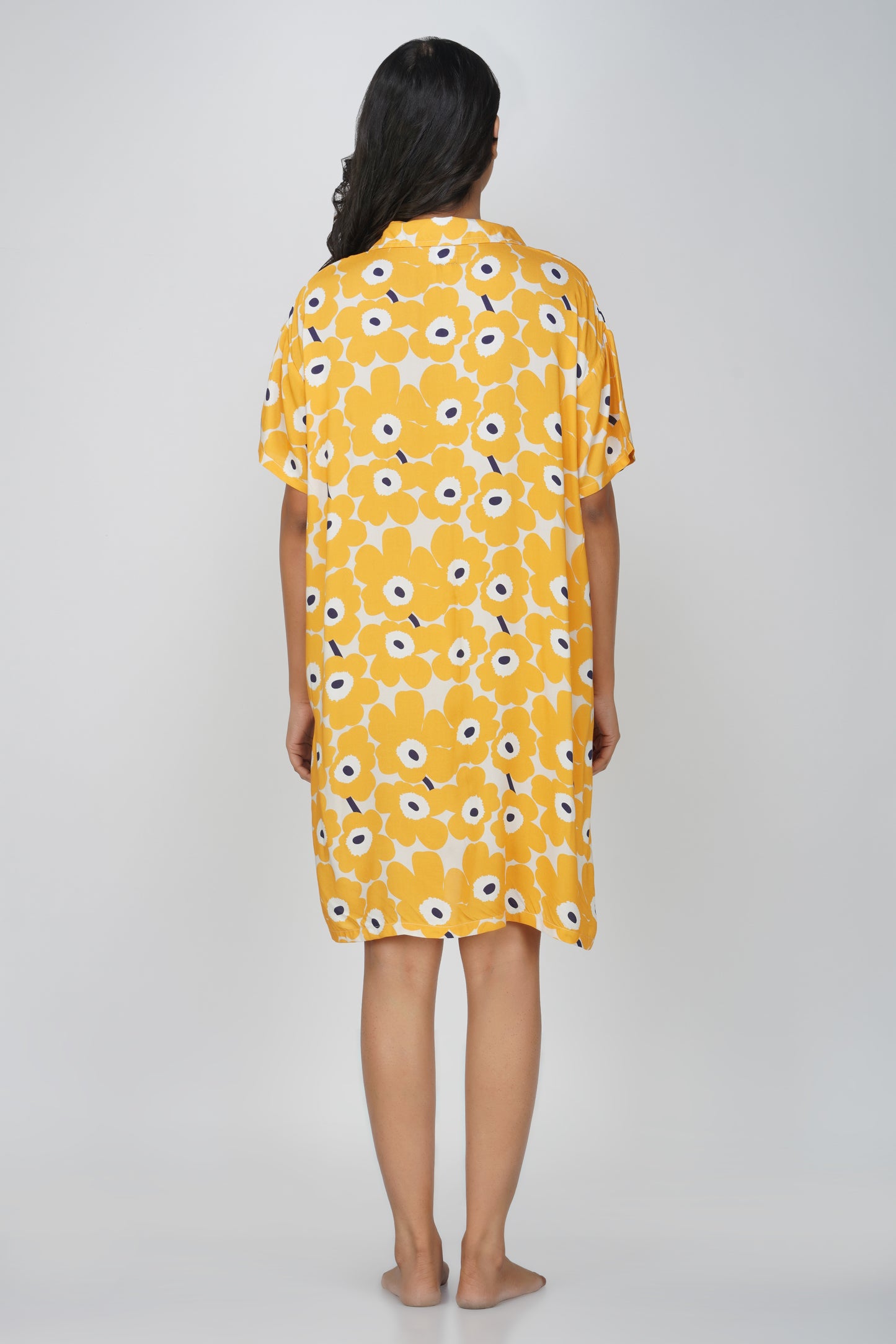 Sunshine Floral Viscose Sleepshirt