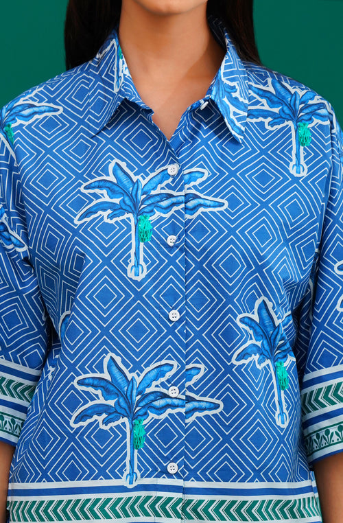 Blue Lagoon Co-ord Set