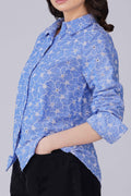 Chambray Schiffli Shirt