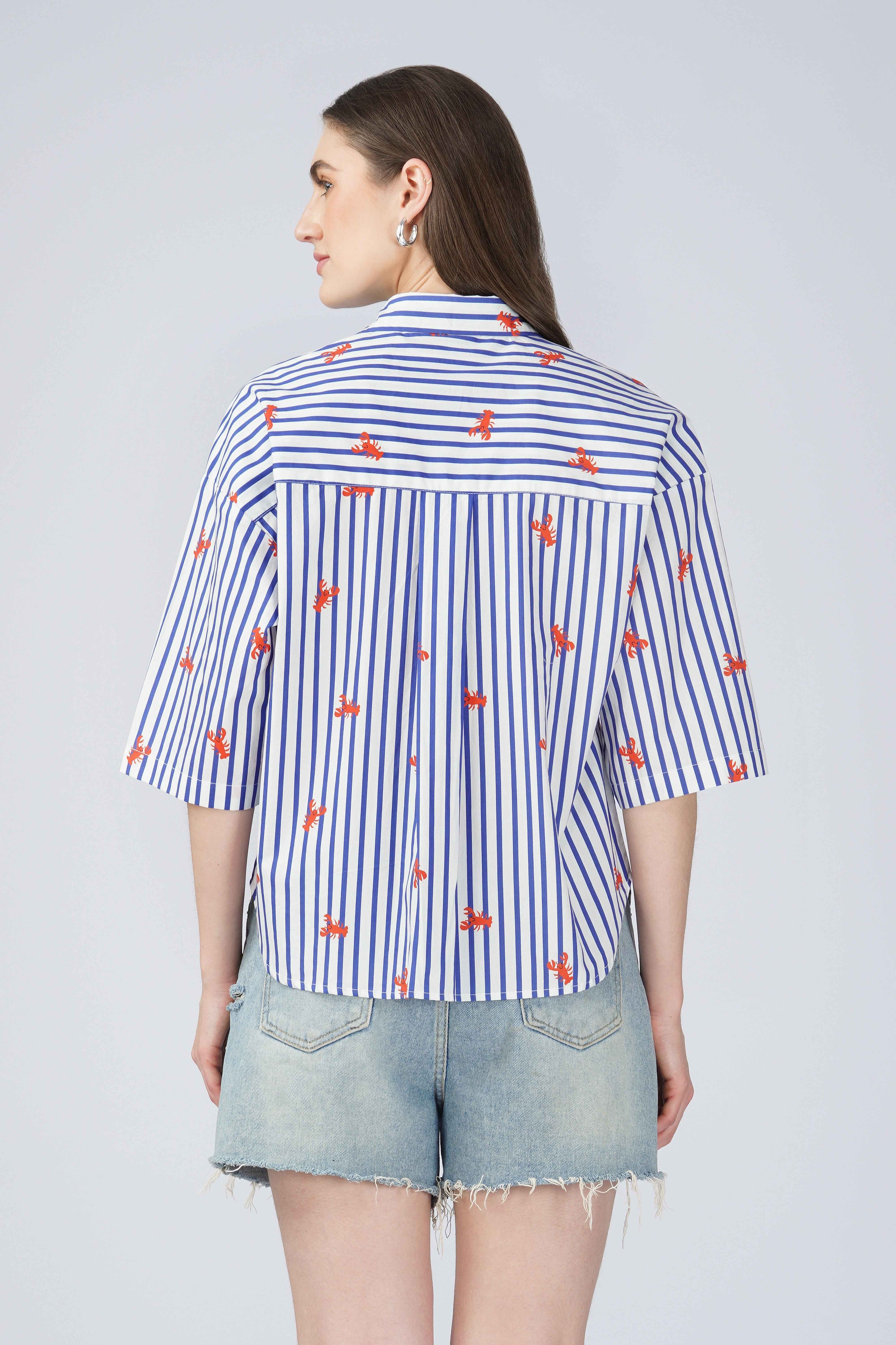 Lobster Bay Stripe Shirt