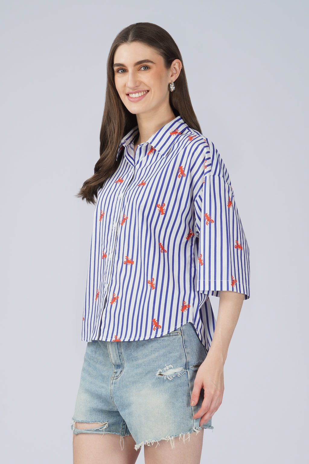 Lobster Bay Stripe Shirt