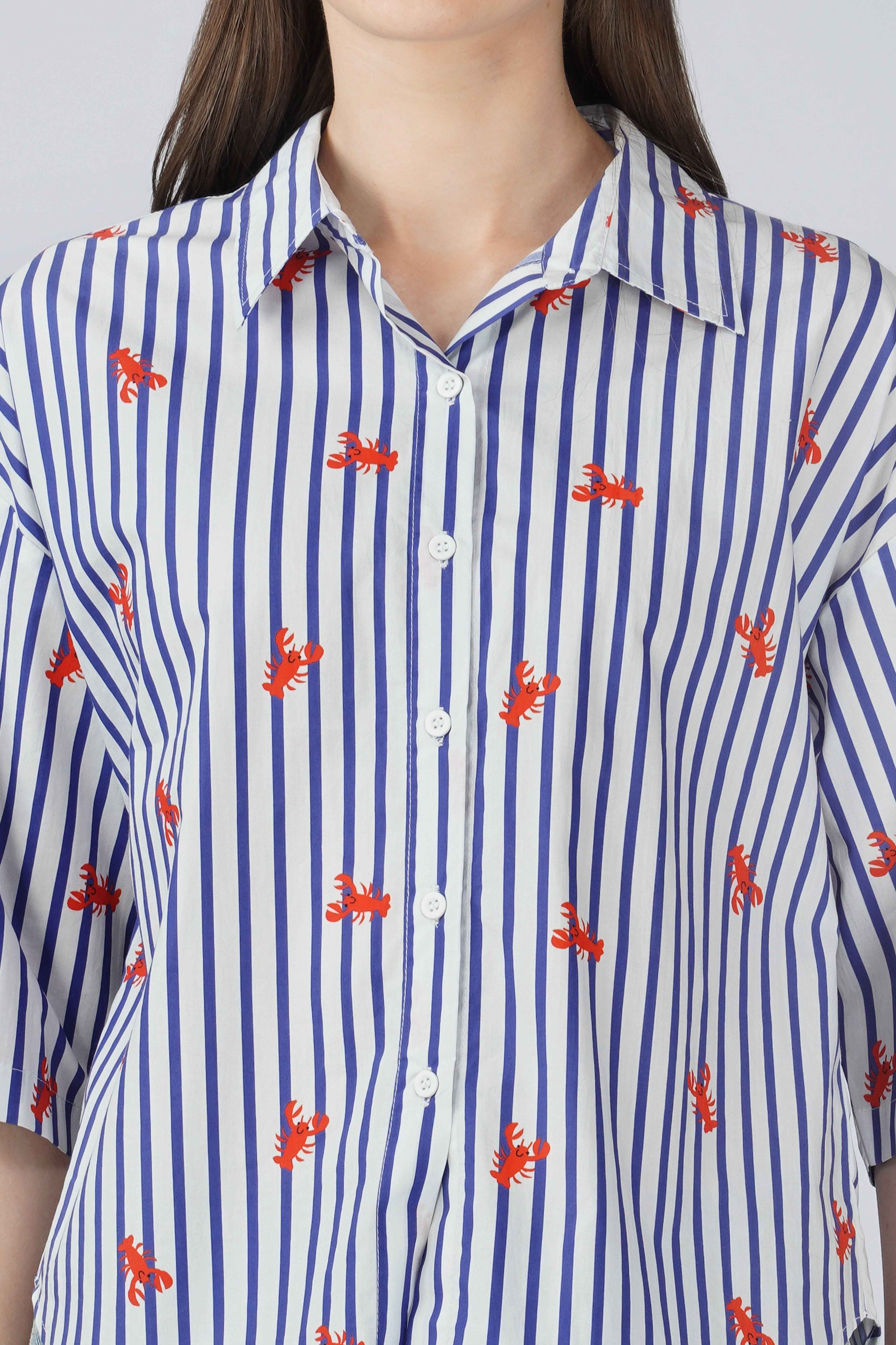 Lobster Bay Stripe Shirt