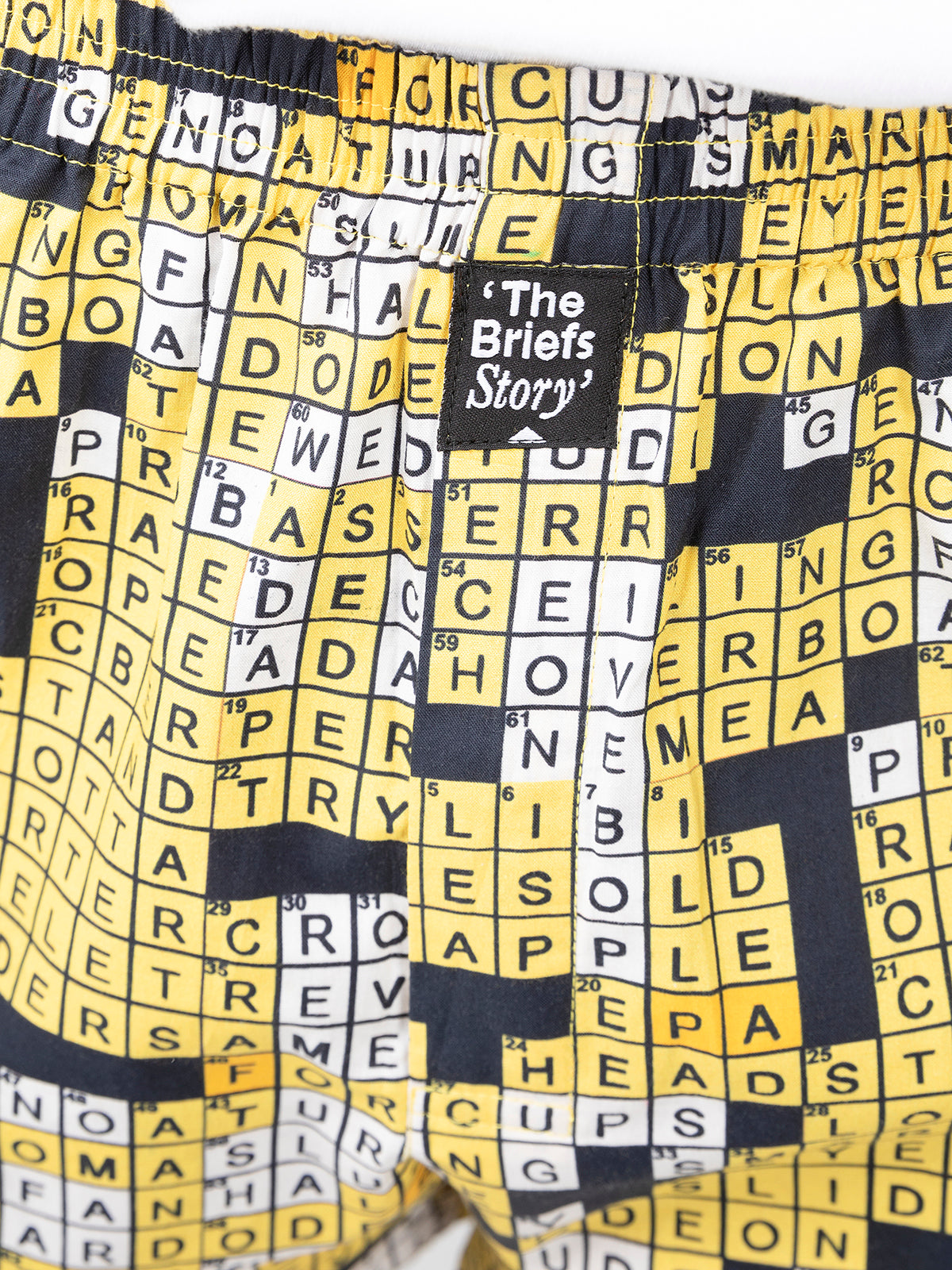 Crossword printed cotton boxers