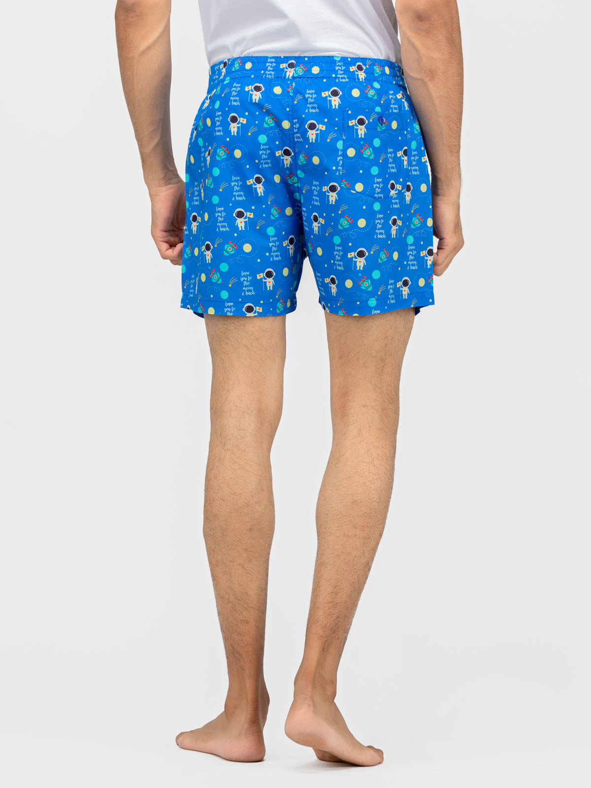 Blue Moon & Back printed cotton boxers - thebriefsstory