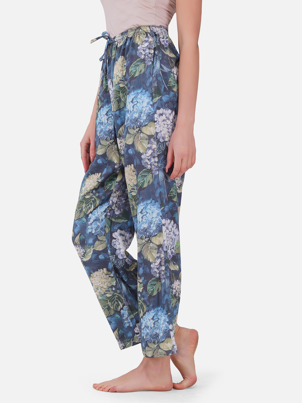 Abstract floral viscose pyjamas - thebriefsstory