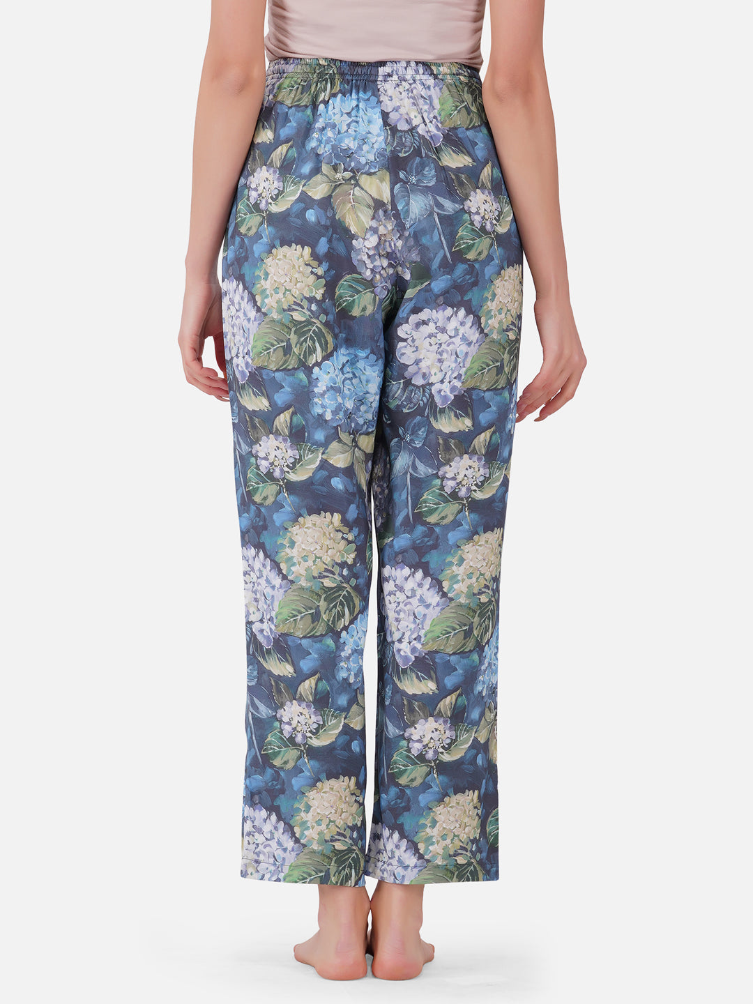 Abstract floral viscose pyjamas